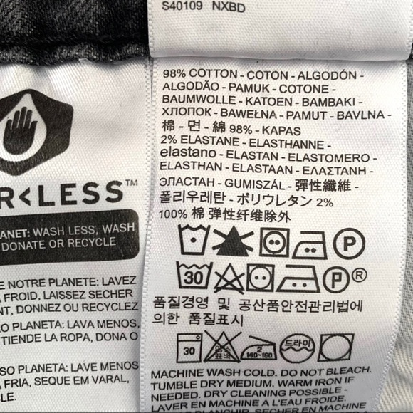 Levi’s 502 Grey Slim Tapered Straight Leg Jeans - Picture 12 of 15